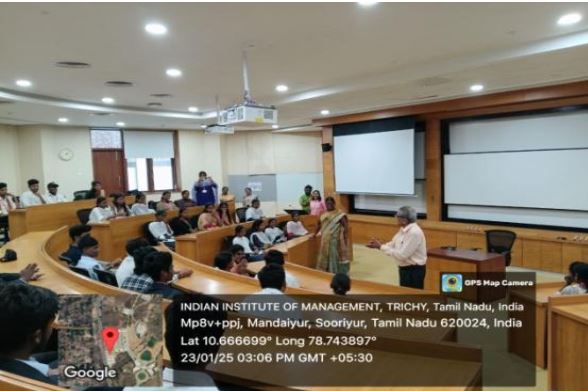 Report on the Visit to IIM Trichy